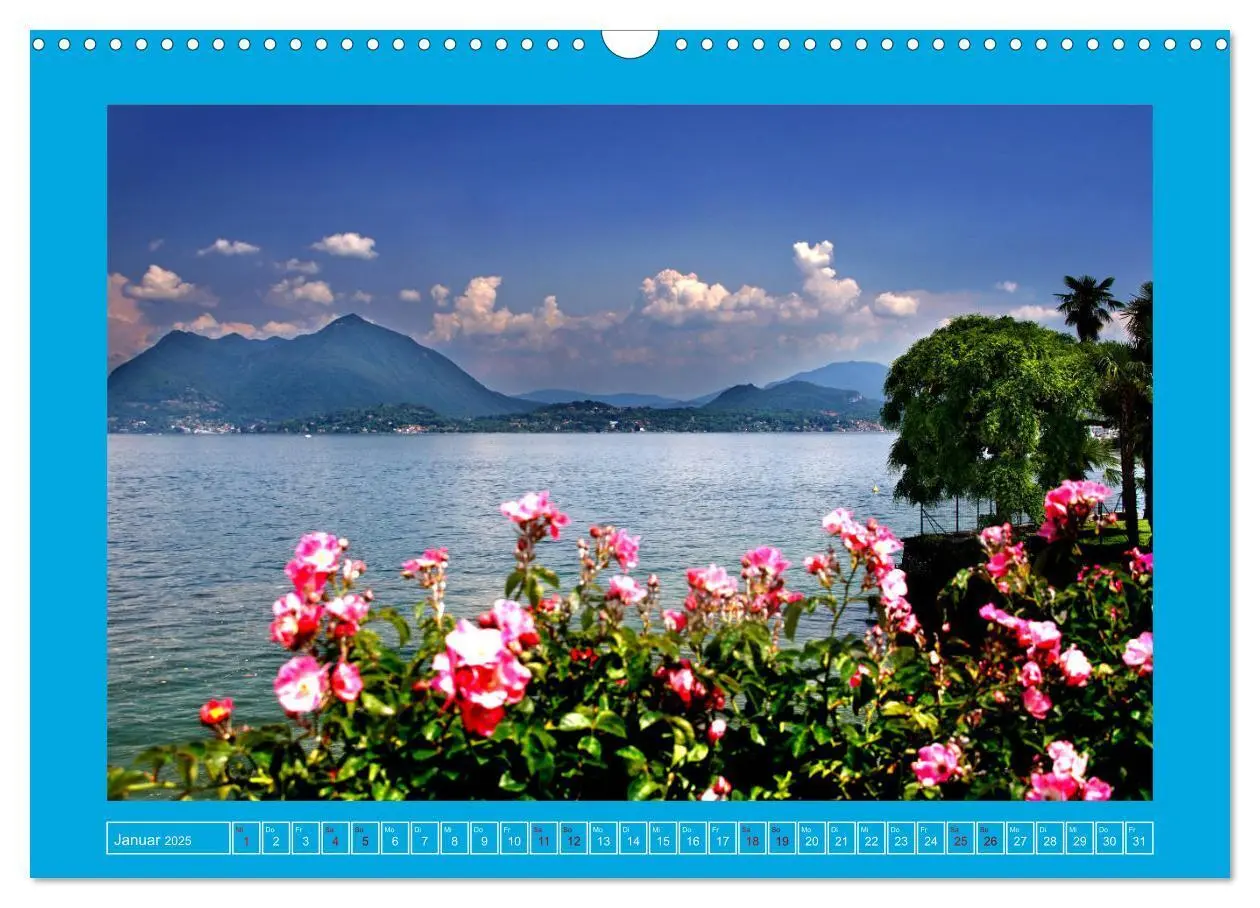 Bild: 9783435208968 | Rund um den Lago Maggiore (Wandkalender 2025 DIN A3 quer), CALVENDO...