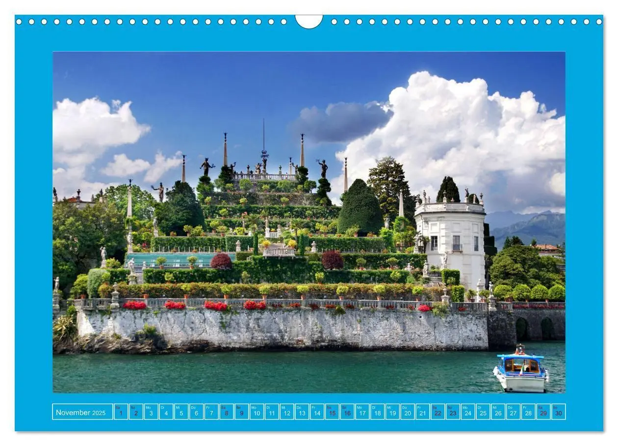 Bild: 9783435208968 | Rund um den Lago Maggiore (Wandkalender 2025 DIN A3 quer), CALVENDO...