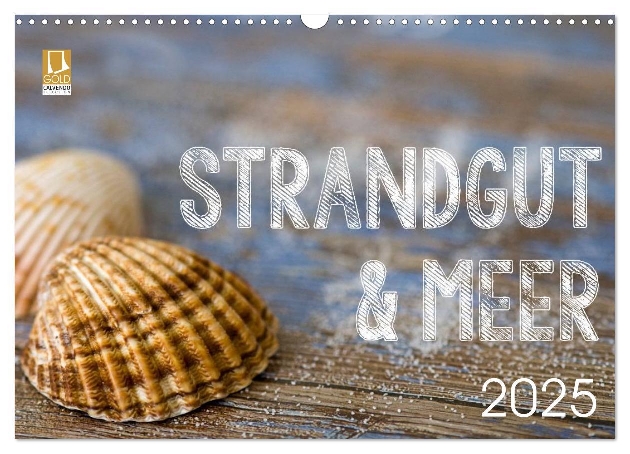 Cover: 9783435688968 | Strandgut und Meer 2025 (Wandkalender 2025 DIN A3 quer), CALVENDO...