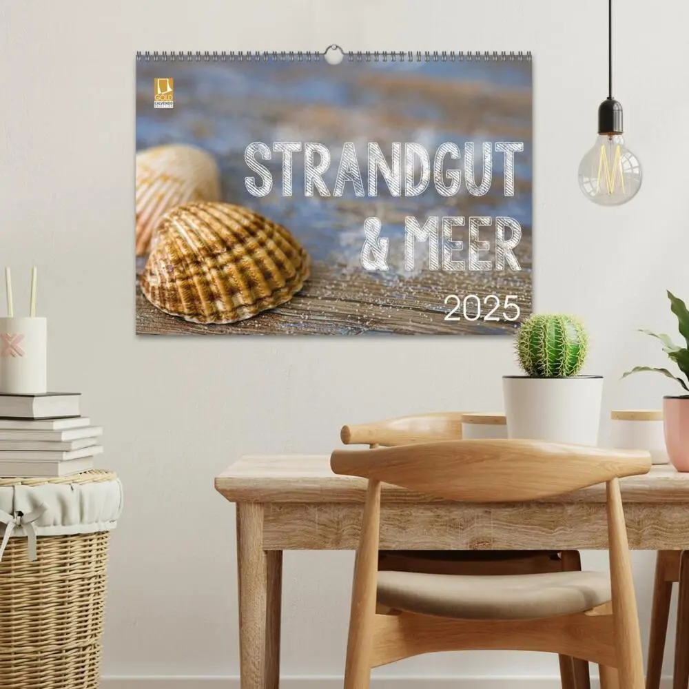 Bild: 9783435688968 | Strandgut und Meer 2025 (Wandkalender 2025 DIN A3 quer), CALVENDO...