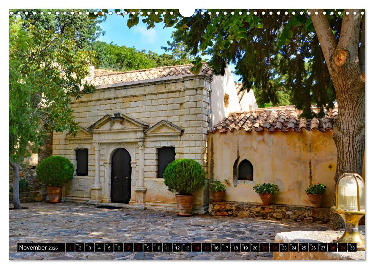 Bild: 9783457538968 | Klöster und Kirchen auf Kreta (Wandkalender 2026 DIN A3 quer),...