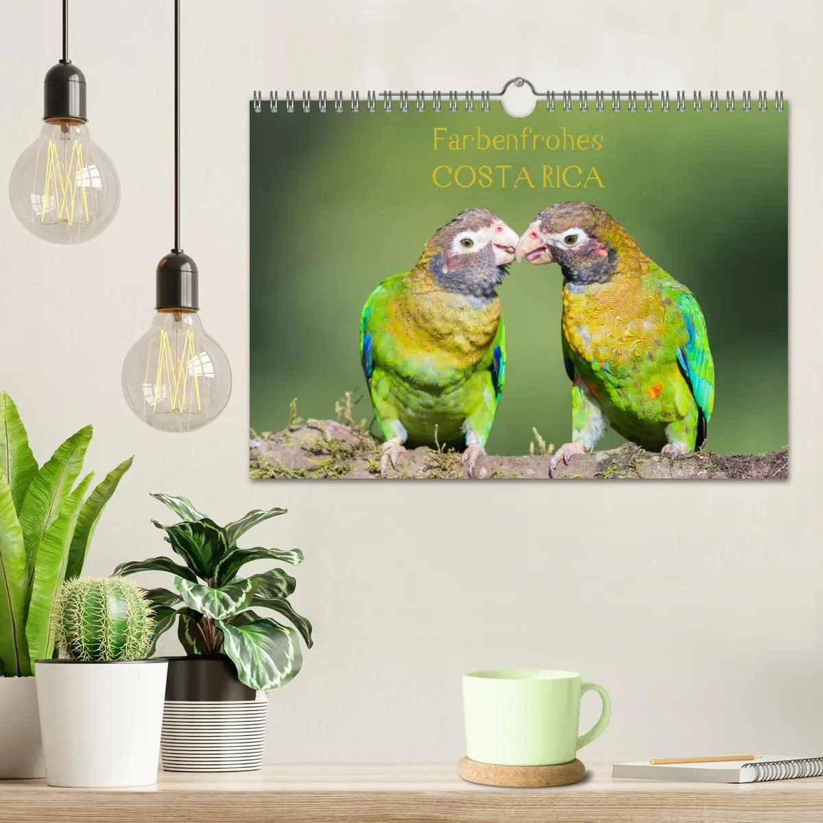 Bild: 9783457848968 | Farbenfrohes Costa Rica (Wandkalender 2026 DIN A4 quer), CALVENDO...