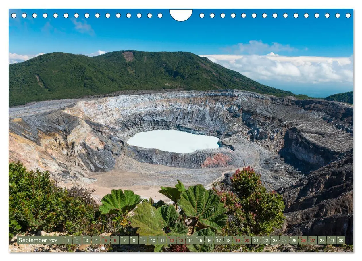 Bild: 9783457848968 | Farbenfrohes Costa Rica (Wandkalender 2026 DIN A4 quer), CALVENDO...