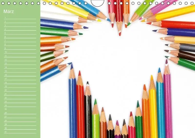 Bild: 9783664828968 | Die bunte Welt der Stifte - Geburtstagskalender (Wandkalender...