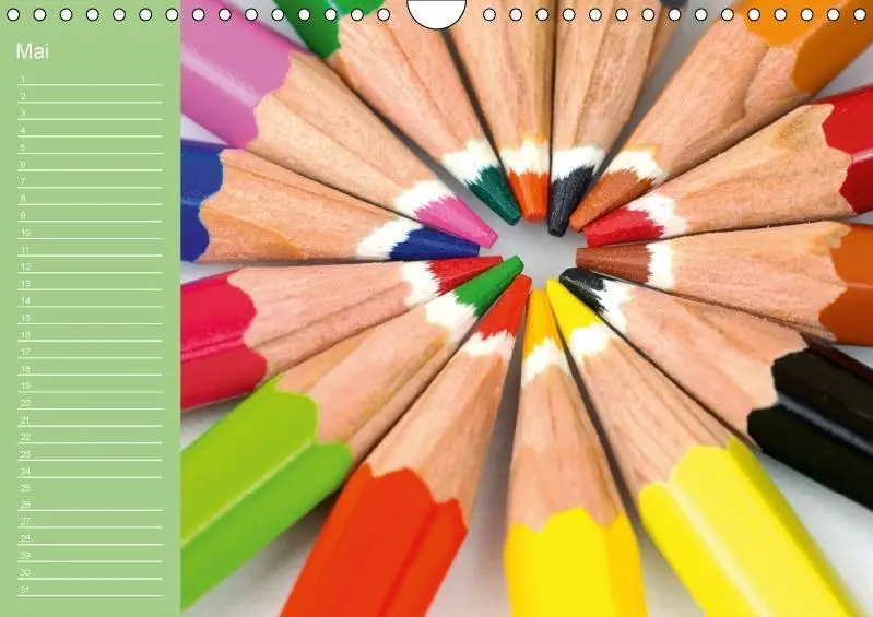 Bild: 9783664828968 | Die bunte Welt der Stifte - Geburtstagskalender (Wandkalender...