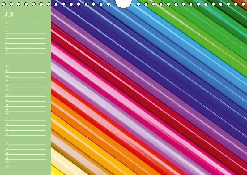 Bild: 9783664828968 | Die bunte Welt der Stifte - Geburtstagskalender (Wandkalender...