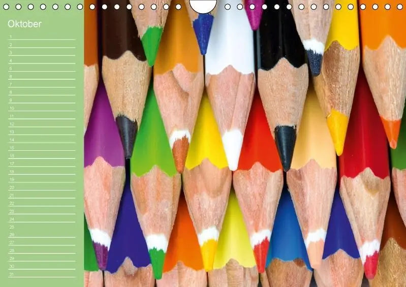 Bild: 9783664828968 | Die bunte Welt der Stifte - Geburtstagskalender (Wandkalender...