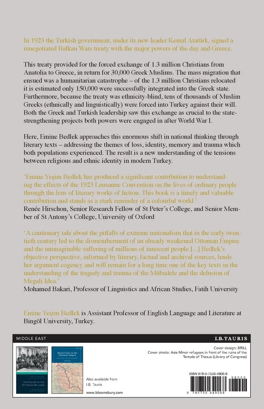 Rückseite: 9780755649068 | Imagined Communities in Greece and Turkey | Emine Yesim Bedlek | Buch