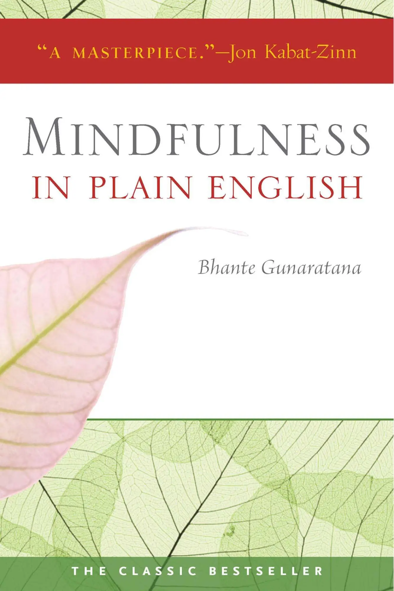 Cover: 9780861719068 | Mindfulness in Plain English | 20th Anniversary Edition | Gunaratana