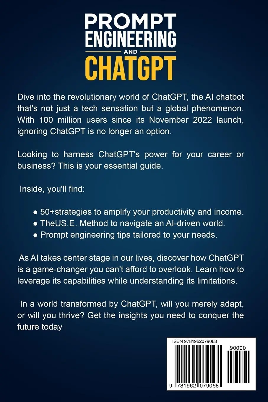 Rückseite: 9781962079068 | Prompt Engineering and ChatGPT | Russel Grant | Taschenbuch | Englisch