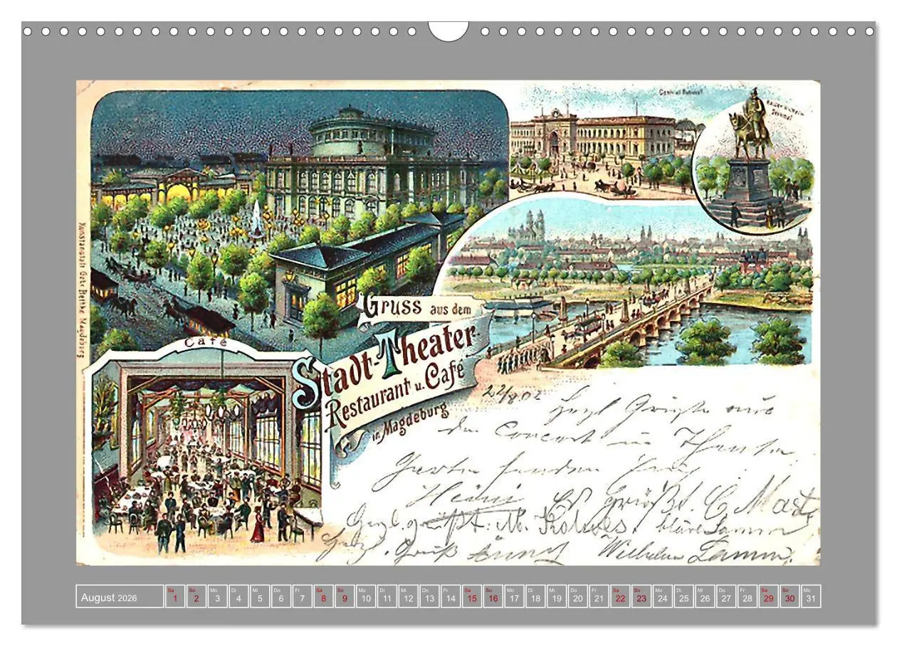 Bild: 9783457289068 | Gruß aus Magdeburg (Wandkalender 2026 DIN A3 quer), CALVENDO...