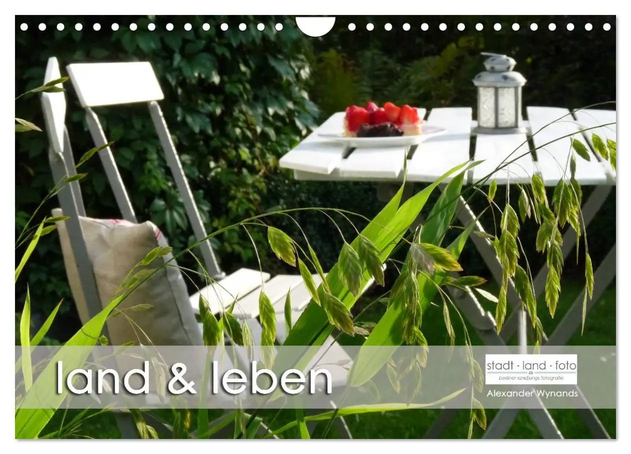 Cover: 9783457979068 | land und leben (Wandkalender 2026 DIN A4 quer), CALVENDO...