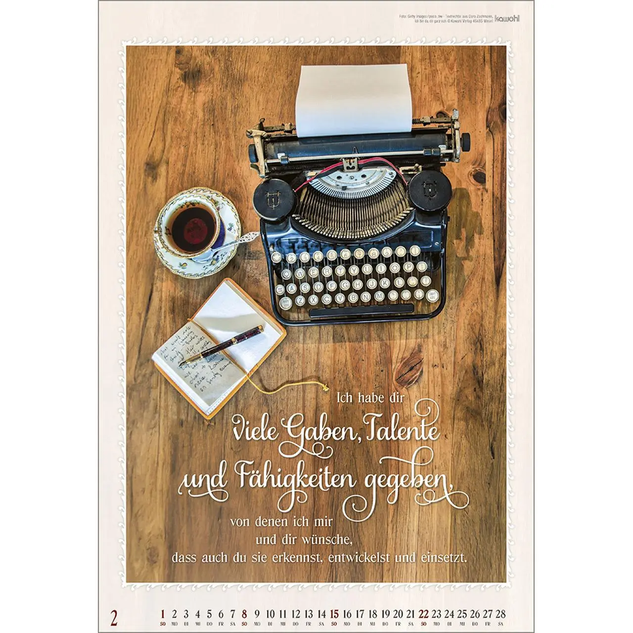 Bild: 9783754809068 | Ich bin da, dir ganz nah 2026 | Doro Zachmann | Kalender | 14 S.