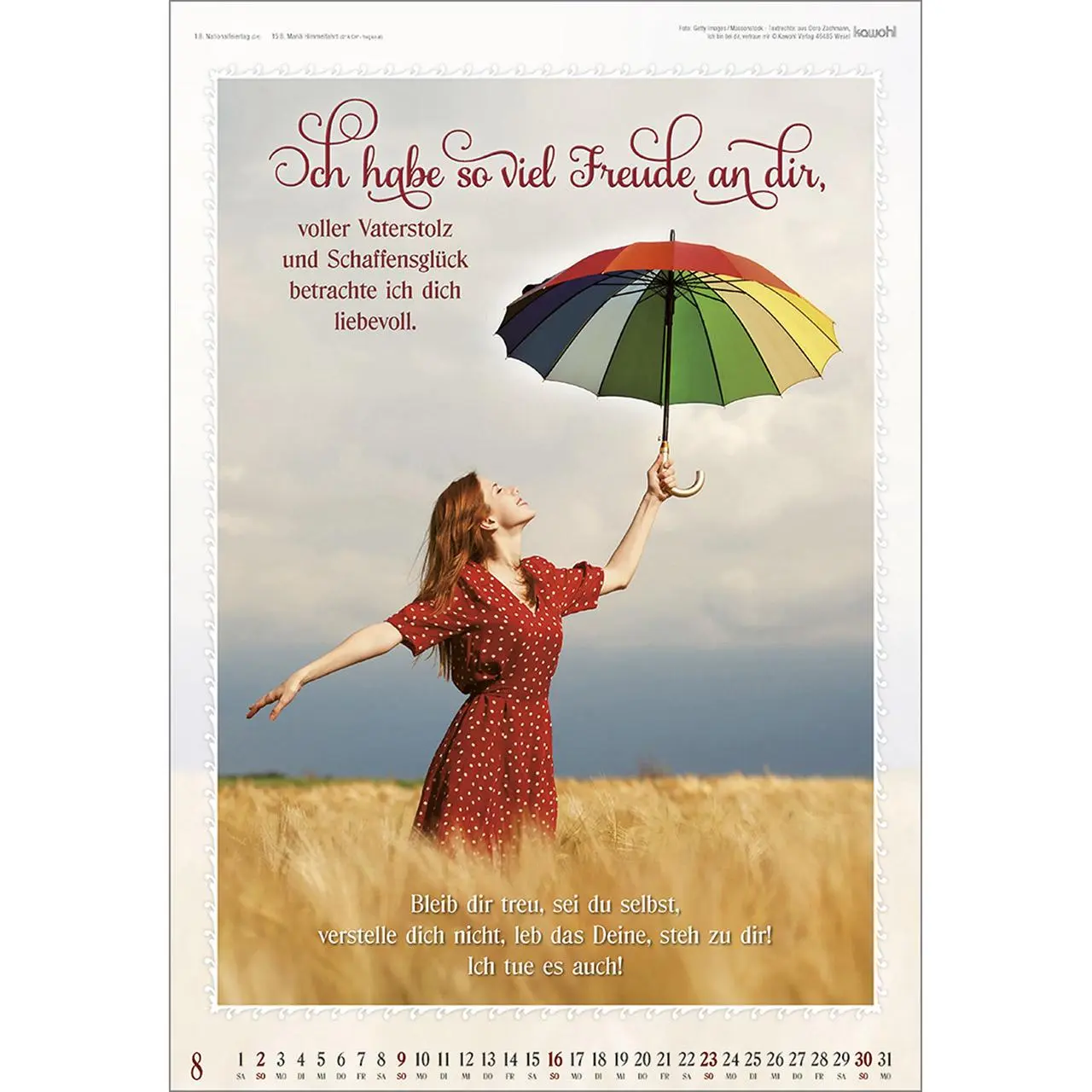 Bild: 9783754809068 | Ich bin da, dir ganz nah 2026 | Doro Zachmann | Kalender | 14 S.