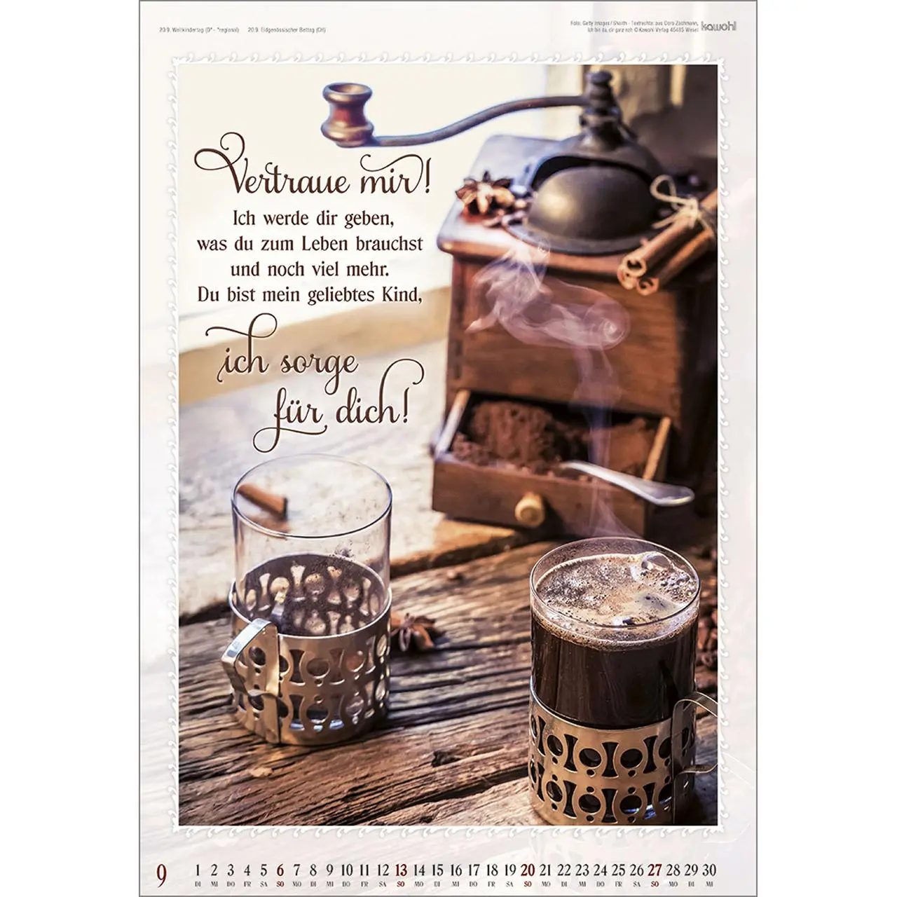 Bild: 9783754809068 | Ich bin da, dir ganz nah 2026 | Doro Zachmann | Kalender | 14 S.