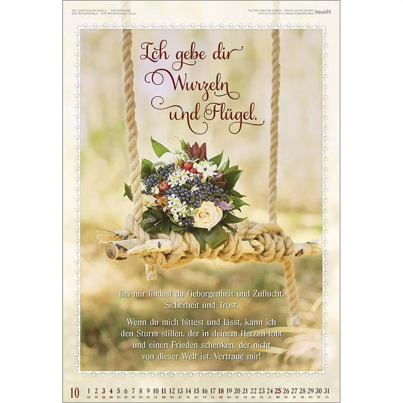 Bild: 9783754809068 | Ich bin da, dir ganz nah 2026 | Doro Zachmann | Kalender | 14 S.
