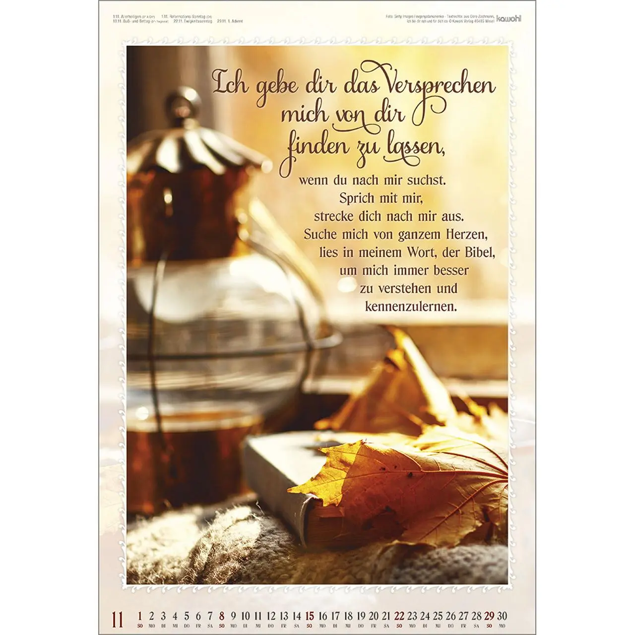 Bild: 9783754809068 | Ich bin da, dir ganz nah 2026 | Doro Zachmann | Kalender | 14 S.