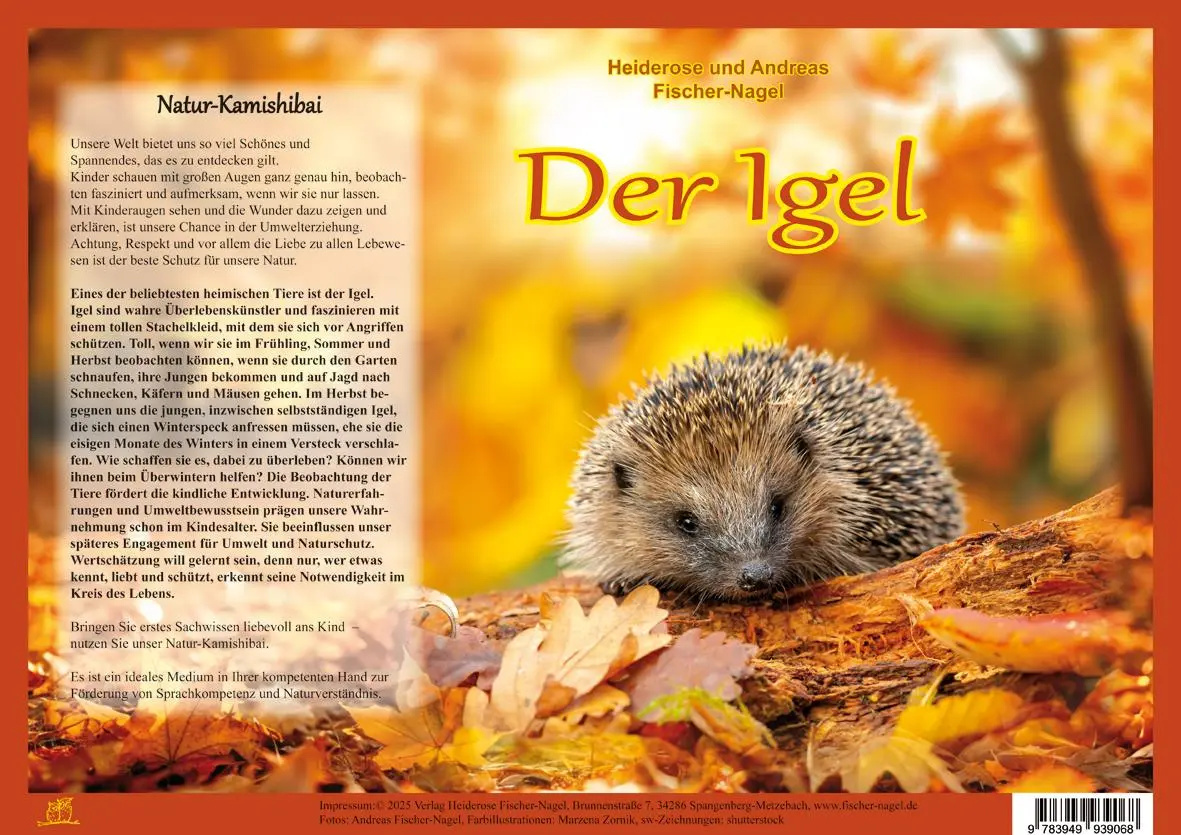 Cover: 9783949939068 | Natur-Kamishibai / Der Igel - Natur-Kamishibai | Fischer-Nagel (u. a.)
