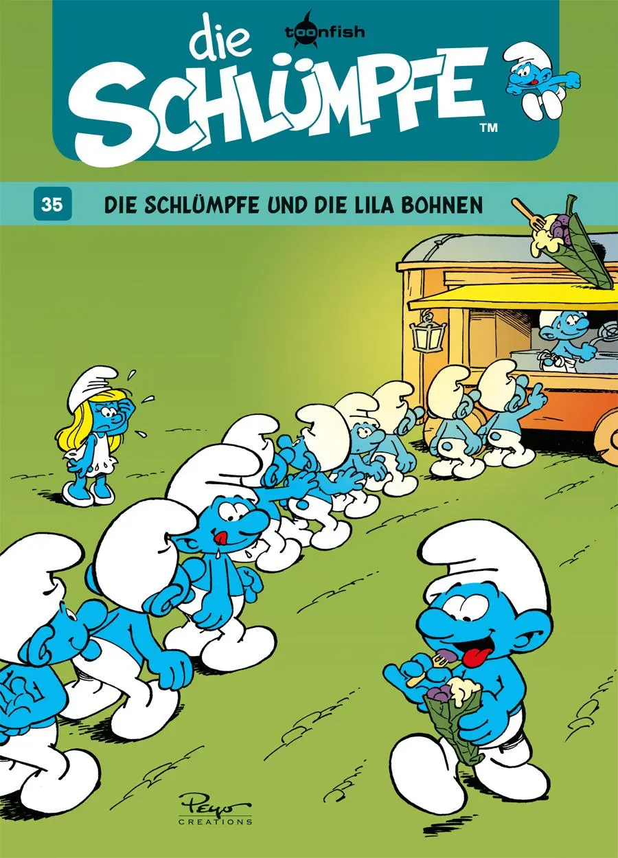 Cover: 9783958399068 | Die Schlümpfe 35. Die Schlümpfe und die lila Bohnen. | Peyo | Buch