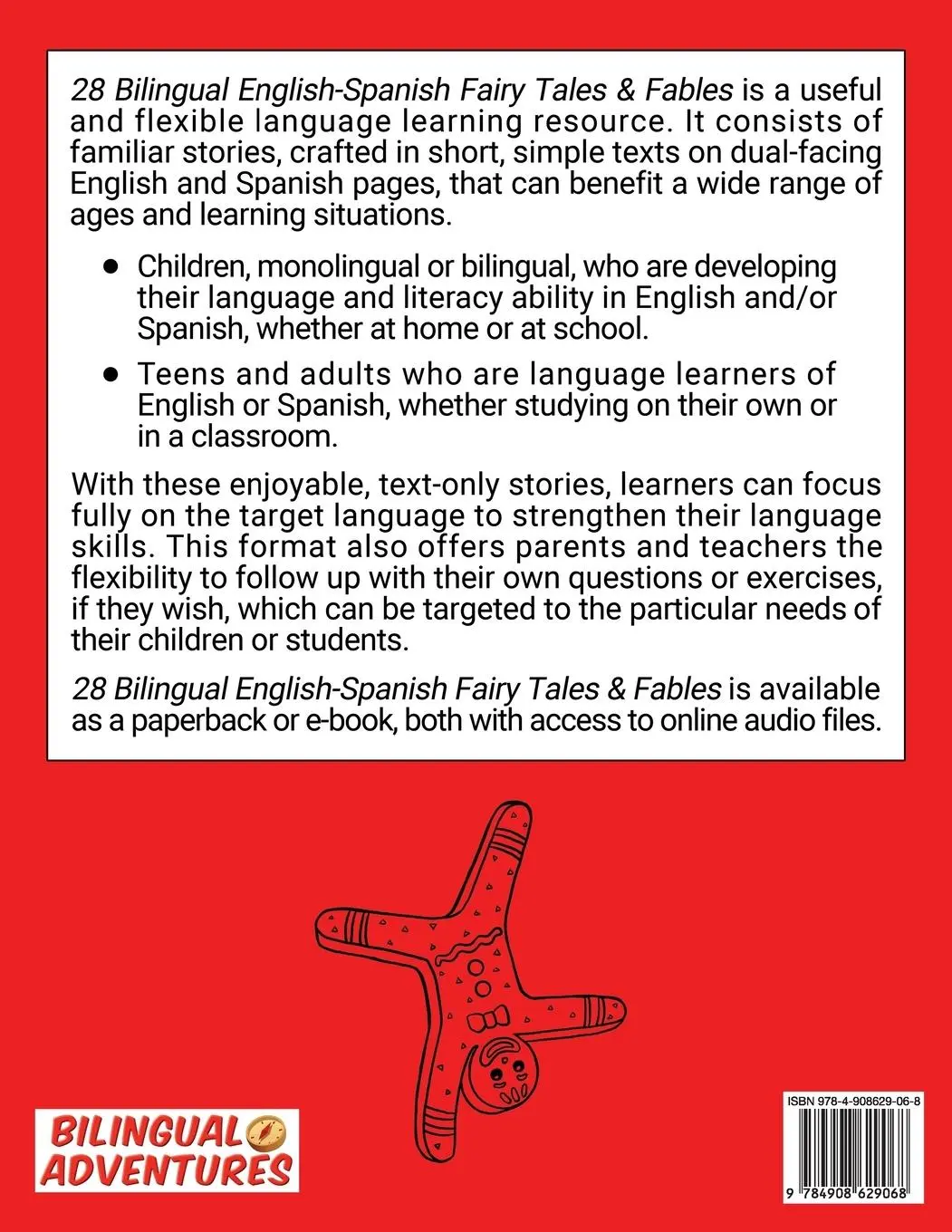 Rückseite: 9784908629068 | 28 Bilingual English-Spanish Fairy Tales &amp; Fables | Adam Beck | Buch