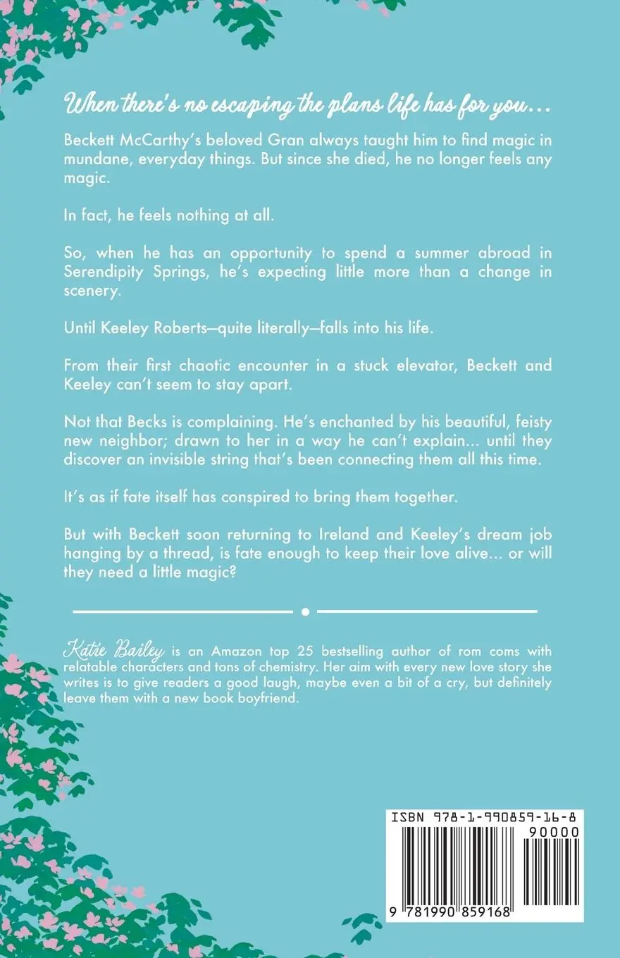 Rückseite: 9781990859168 | The Escape Plan | a whimsical romance | Katie Bailey | Taschenbuch