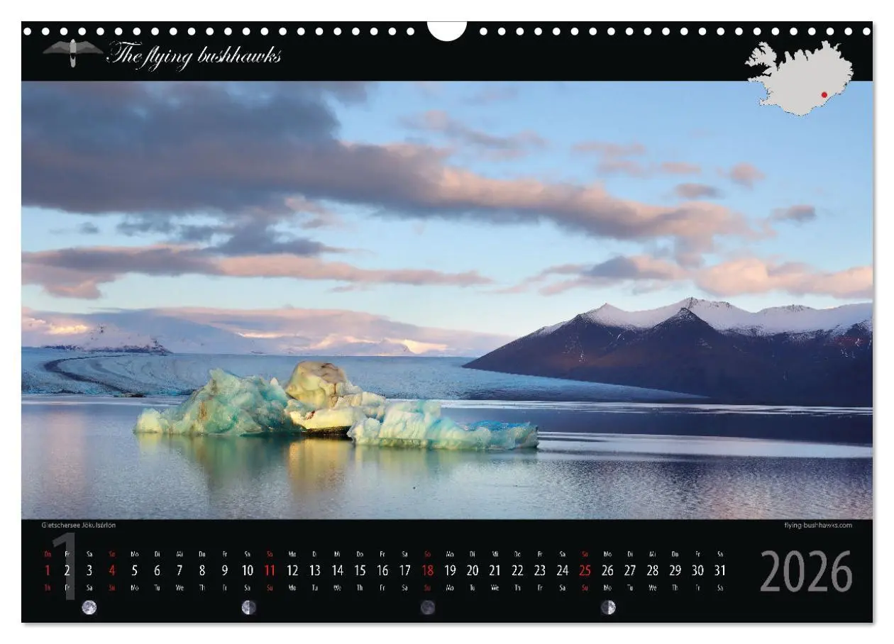 Bild: 9783457279168 | Island Blickwinkel 2026 (Wandkalender 2026 DIN A3 quer), CALVENDO...