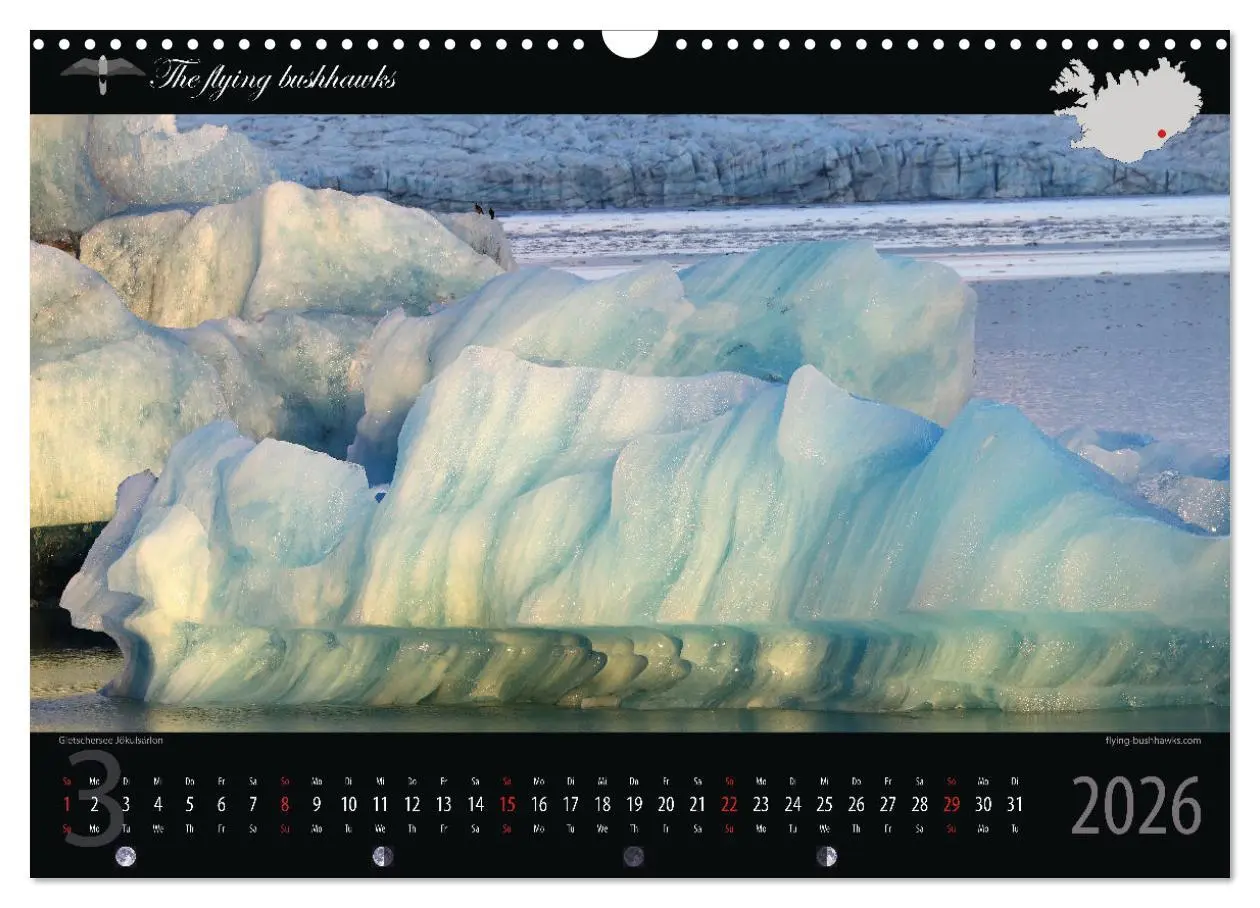 Bild: 9783457279168 | Island Blickwinkel 2026 (Wandkalender 2026 DIN A3 quer), CALVENDO...