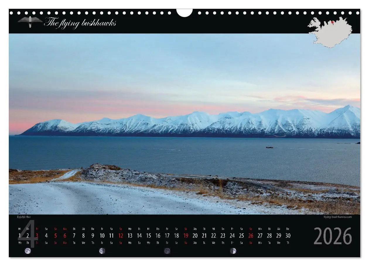 Bild: 9783457279168 | Island Blickwinkel 2026 (Wandkalender 2026 DIN A3 quer), CALVENDO...