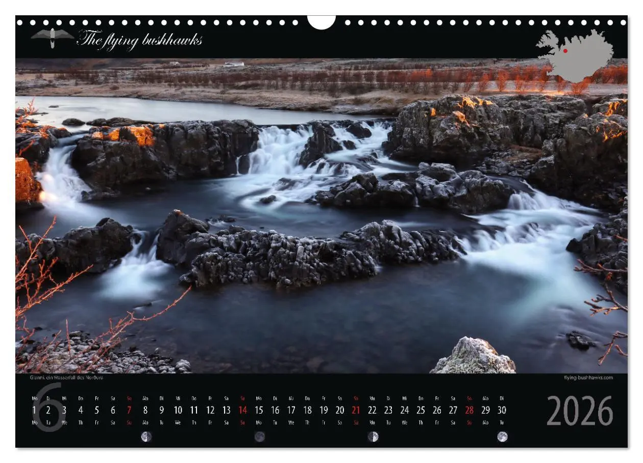 Bild: 9783457279168 | Island Blickwinkel 2026 (Wandkalender 2026 DIN A3 quer), CALVENDO...