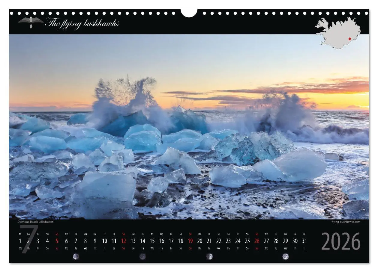 Bild: 9783457279168 | Island Blickwinkel 2026 (Wandkalender 2026 DIN A3 quer), CALVENDO...