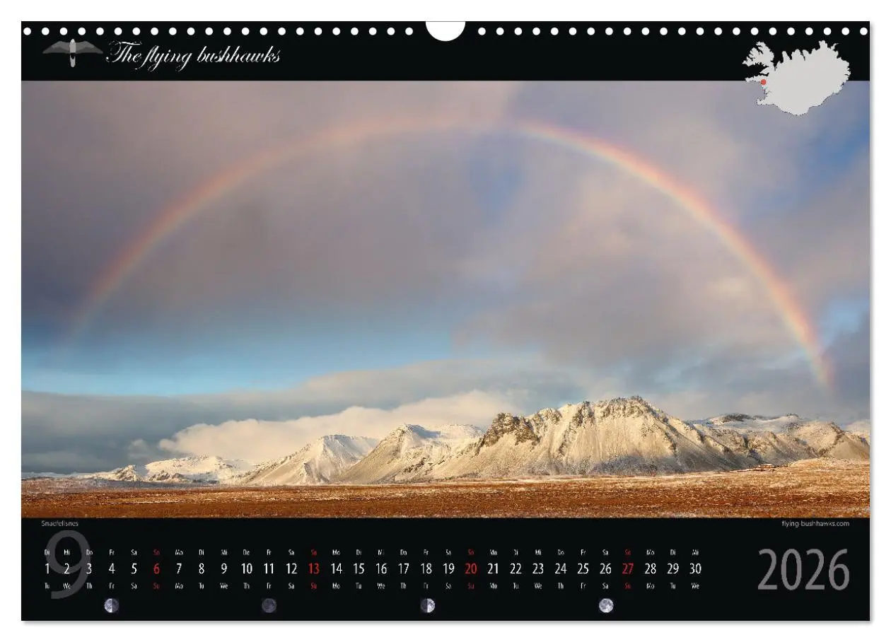 Bild: 9783457279168 | Island Blickwinkel 2026 (Wandkalender 2026 DIN A3 quer), CALVENDO...
