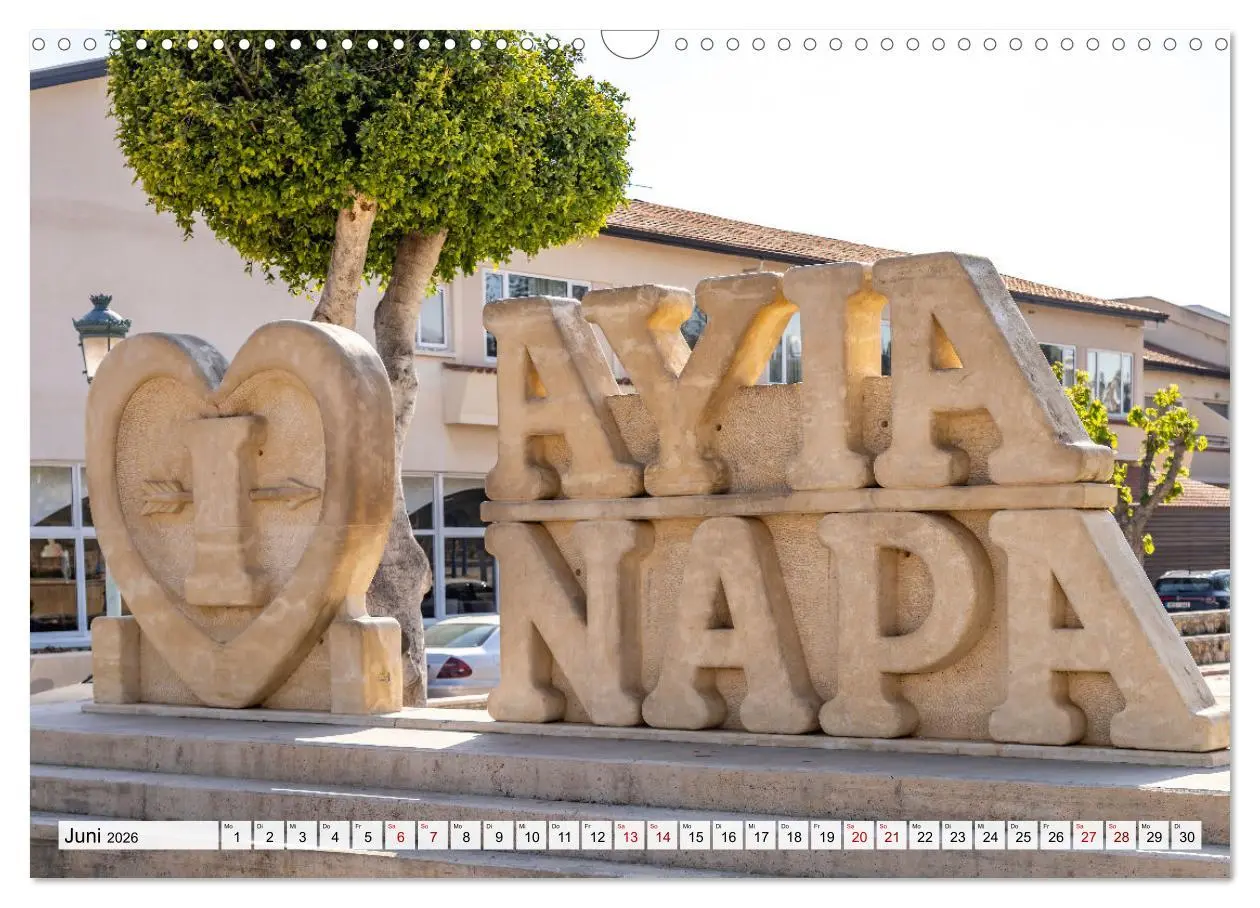Bild: 9783457589168 | Agia Napa - Zypern (Wandkalender 2026 DIN A3 quer), CALVENDO...