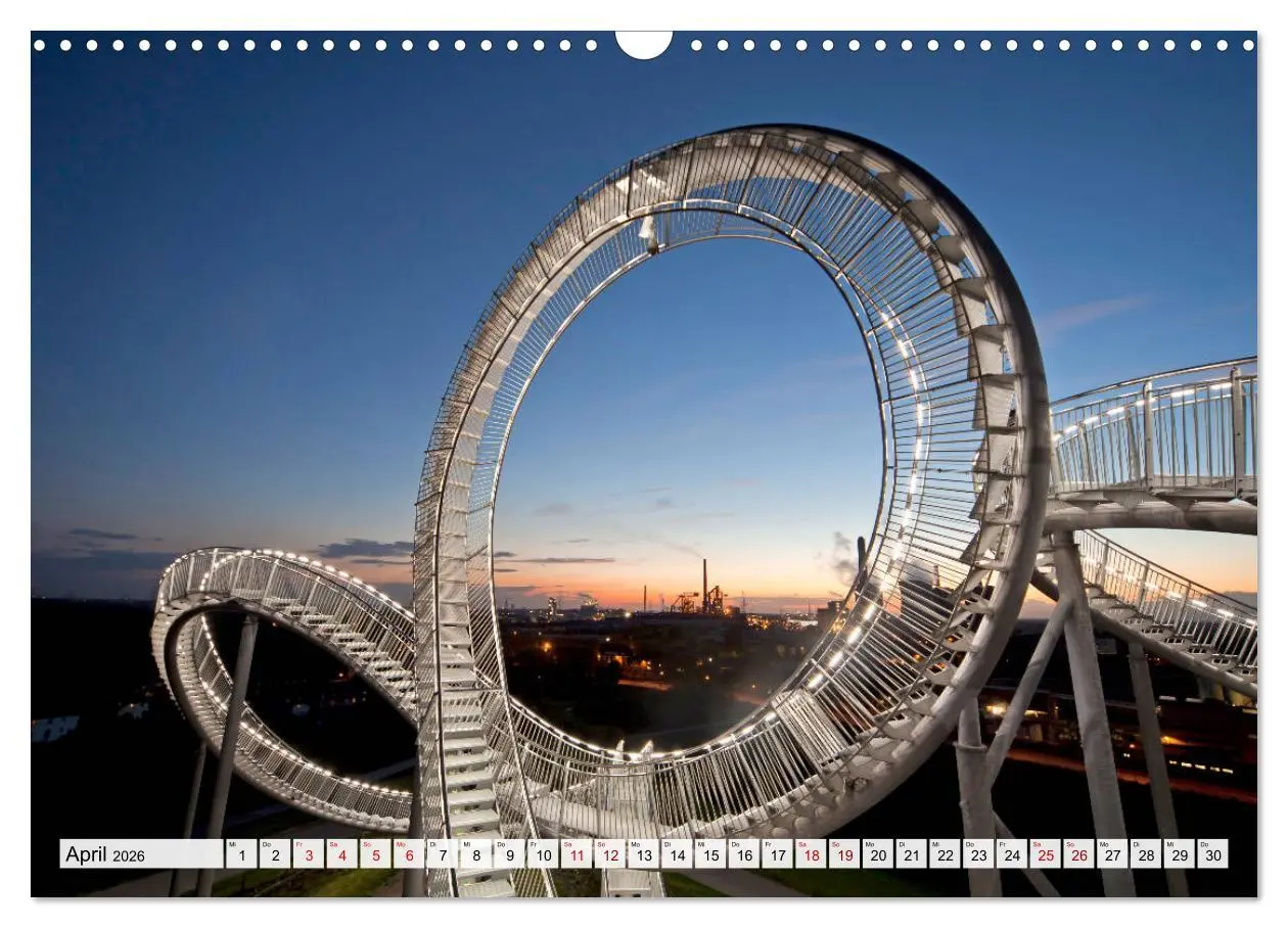 Bild: 9783457729168 | Das Ruhrgebiet (Wandkalender 2026 DIN A3 quer), CALVENDO...