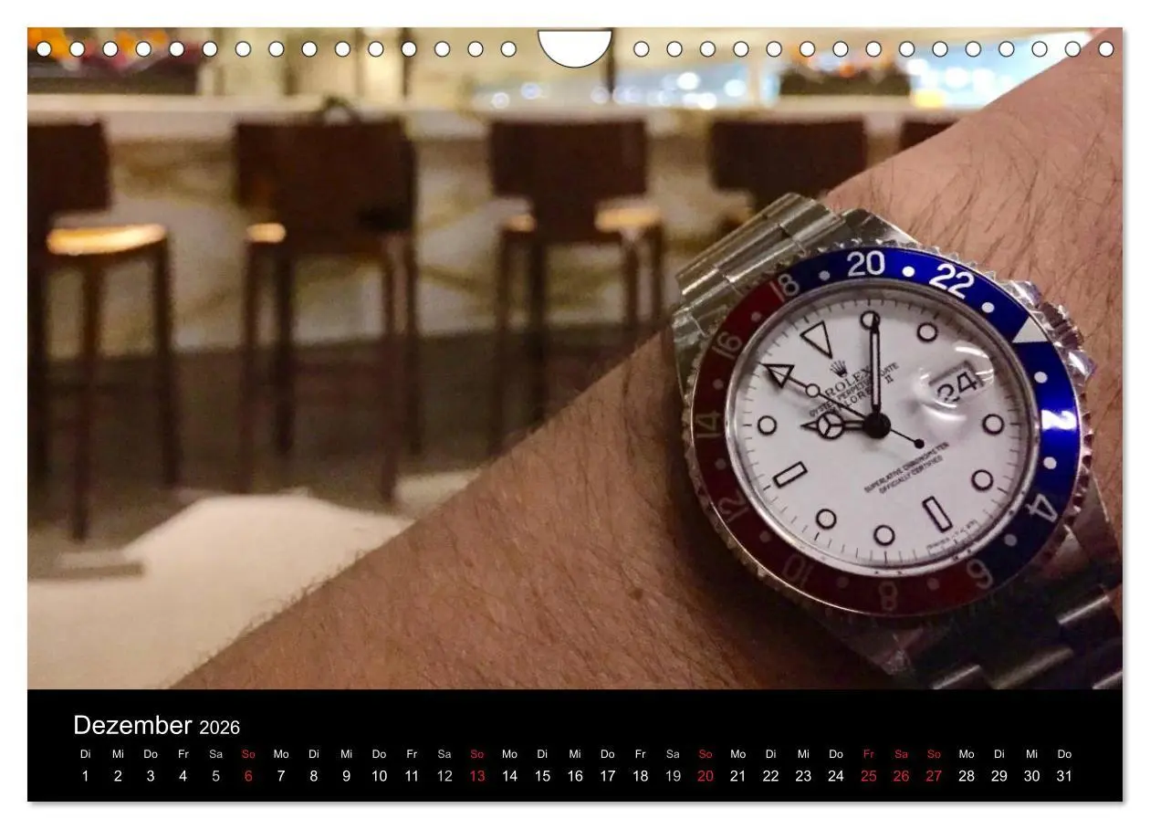Bild: 9783457969168 | Armbanduhren reisen um die Welt (Wandkalender 2026 DIN A4 quer),...