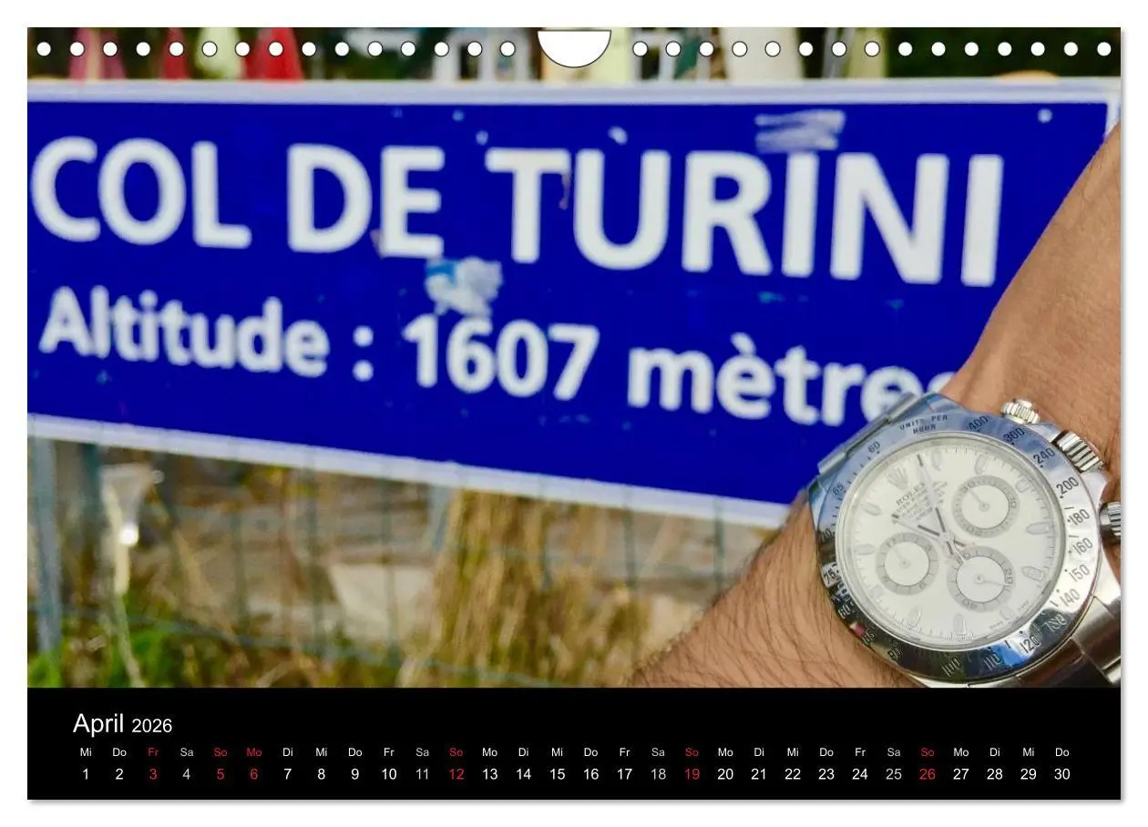 Bild: 9783457969168 | Armbanduhren reisen um die Welt (Wandkalender 2026 DIN A4 quer),...