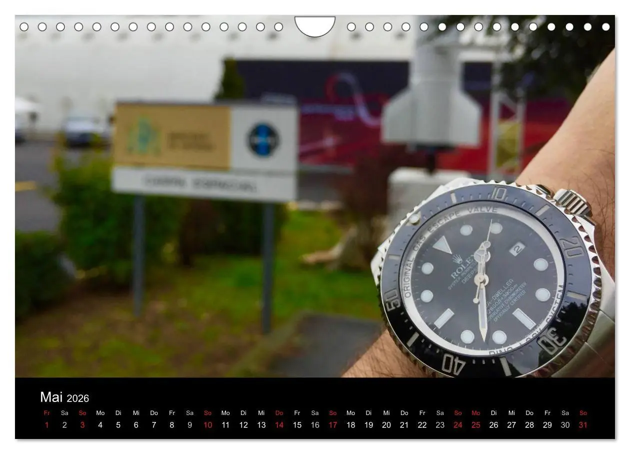 Bild: 9783457969168 | Armbanduhren reisen um die Welt (Wandkalender 2026 DIN A4 quer),...