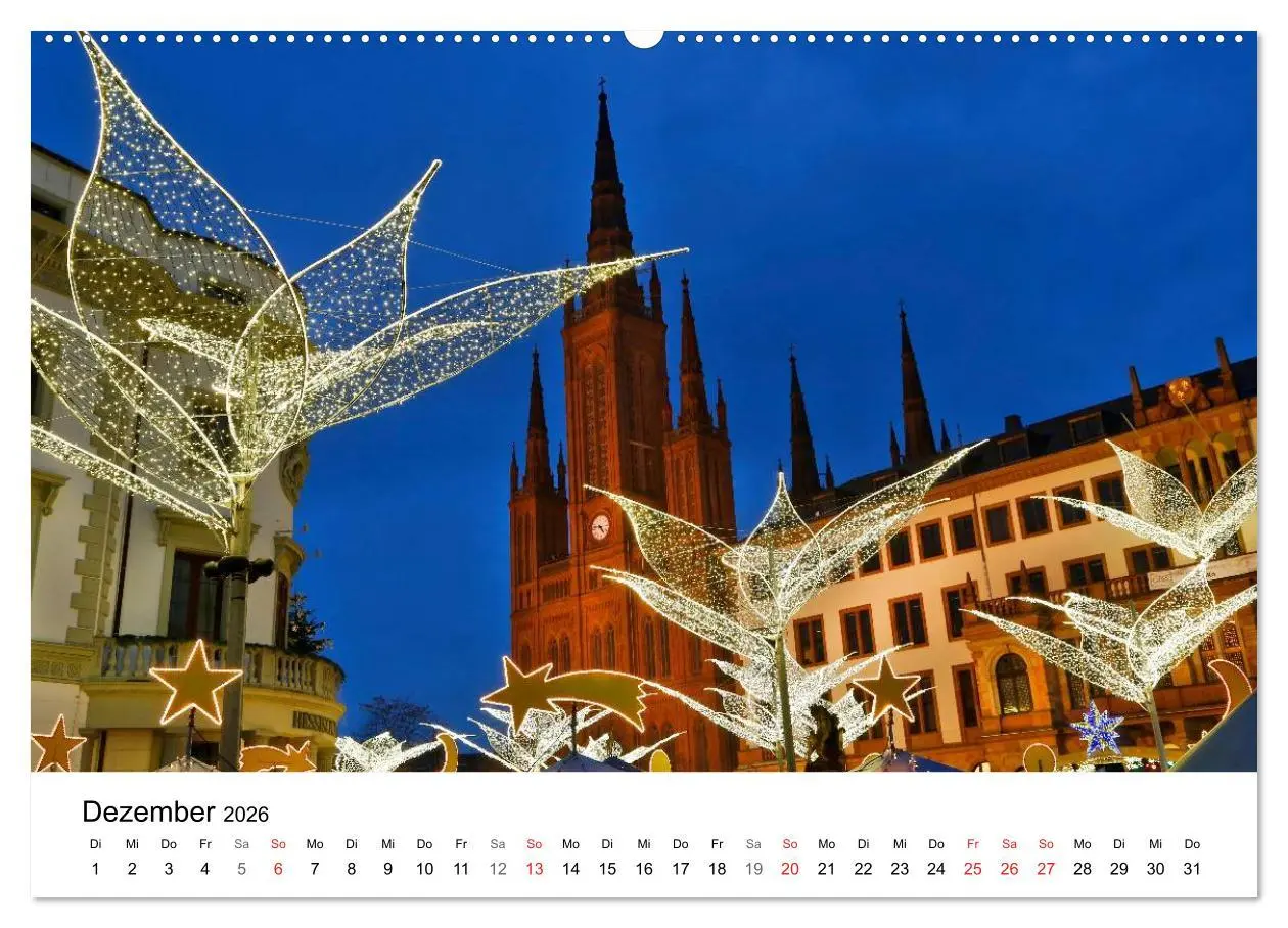 Bild: 9783516059168 | Highlights von Wiesbaden (hochwertiger Premium Wandkalender 2026...