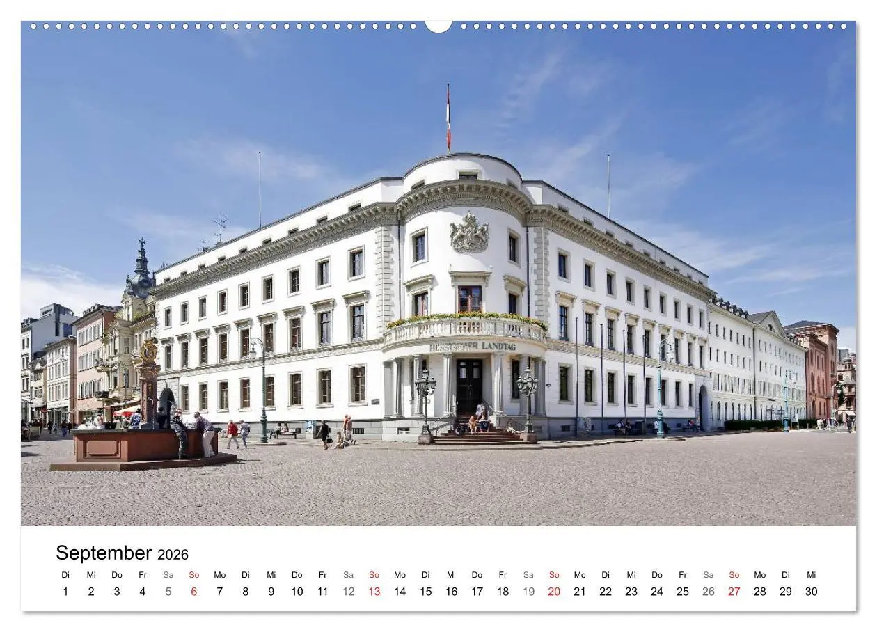 Bild: 9783516059168 | Highlights von Wiesbaden (hochwertiger Premium Wandkalender 2026...