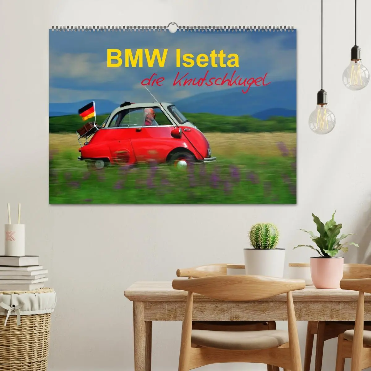 Bild: 9783516129168 | BMW Isetta - Die Knutschkugel (Wandkalender 2026 DIN A2 quer),...