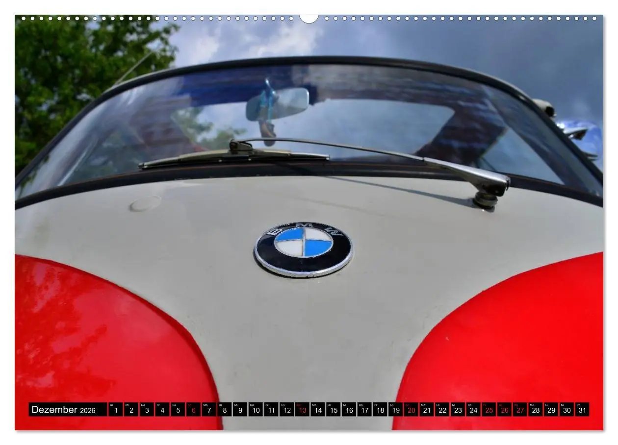 Bild: 9783516129168 | BMW Isetta - Die Knutschkugel (Wandkalender 2026 DIN A2 quer),...