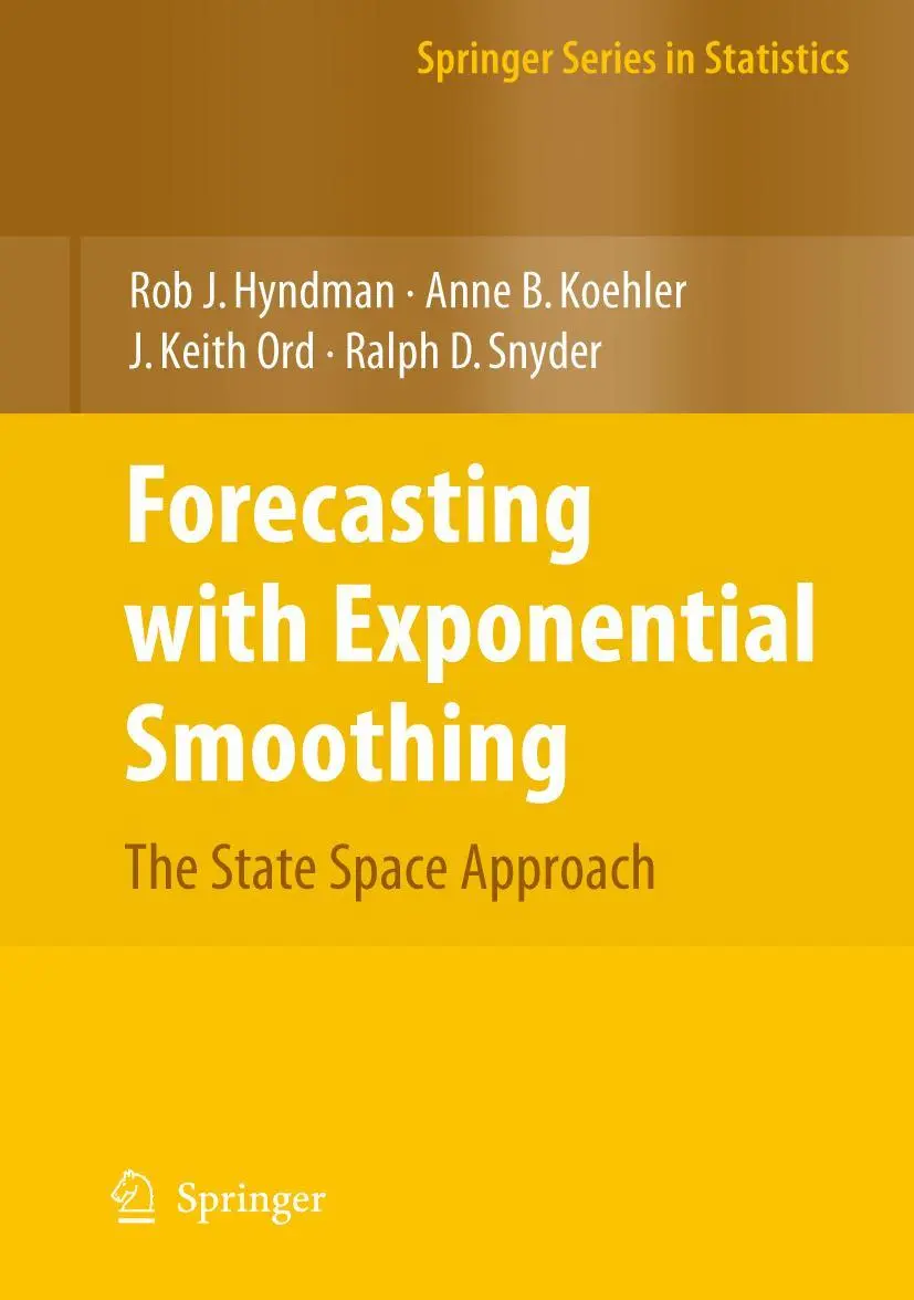 Cover: 9783540719168 | Forecasting with Exponential Smoothing | The State Space Approach