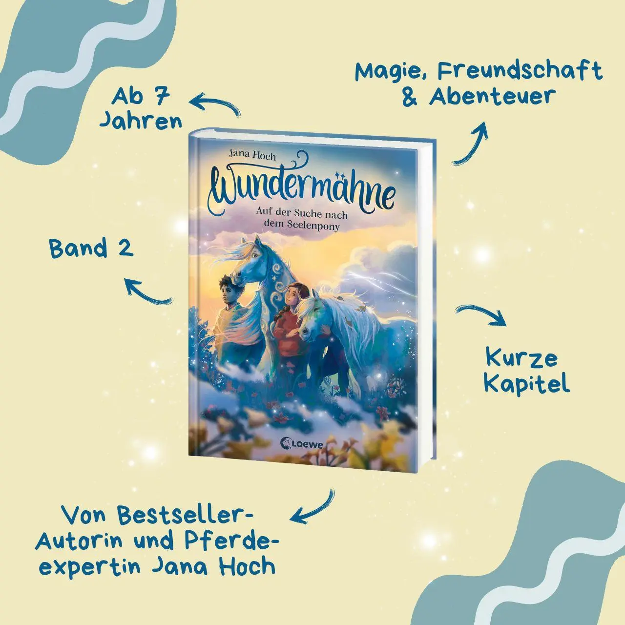 Bild: 9783743219168 | Wundermähne (Band 2) - Auf der Suche nach dem Seelenpony | Jana Hoch