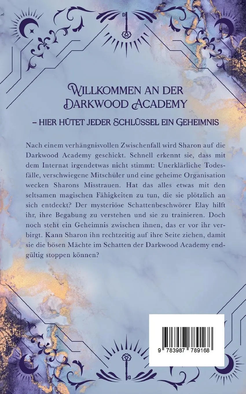Rückseite: 9783987789168 | Darkwood Academy | Magie der Nacht | Delia Golz | Taschenbuch | 428 S.