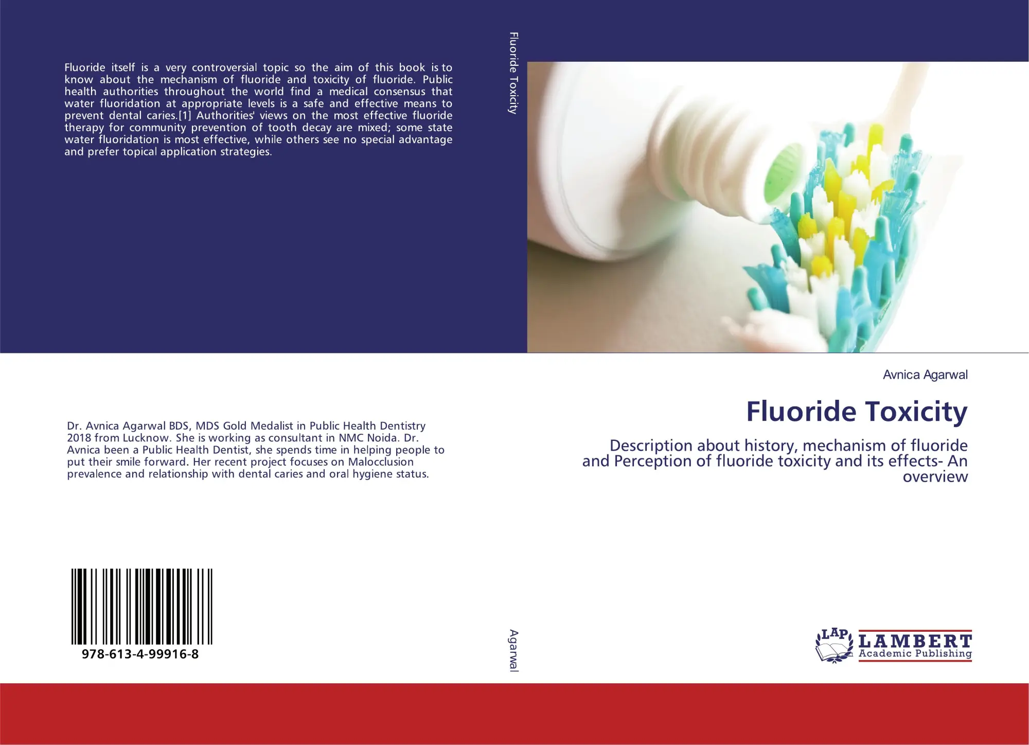Cover: 9786134999168 | Fluoride Toxicity | Avnica Agarwal | Taschenbuch | Paperback | 128 S.
