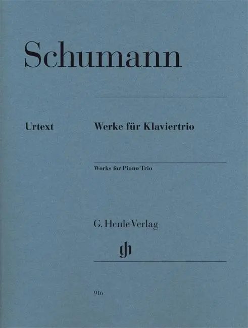 Cover: 9790201809168 | Robert Schumann - Werke für Klaviertrio | Works for Piano Trio | Buch