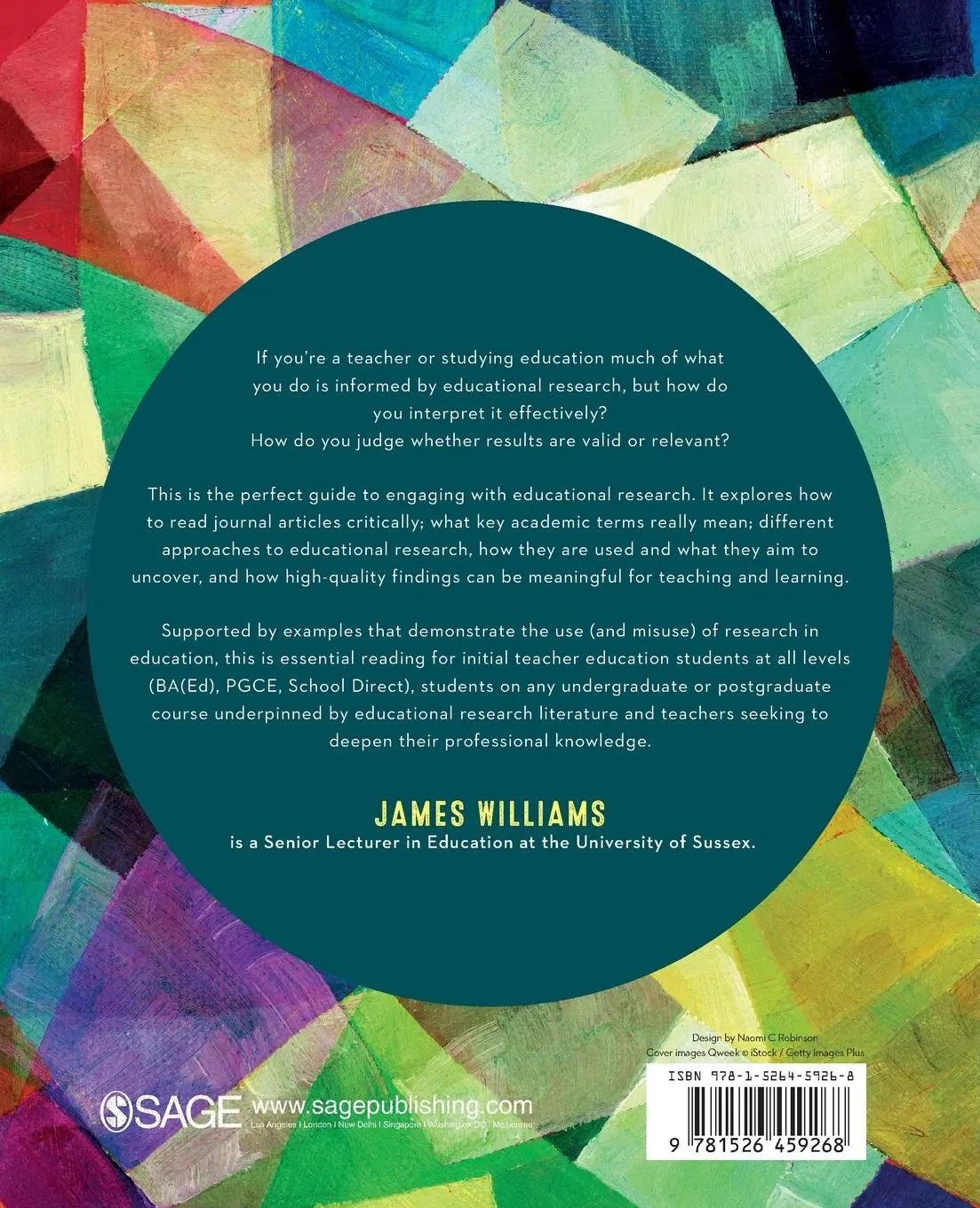 Rückseite: 9781526459268 | How to Read and Understand Educational Research | James Williams