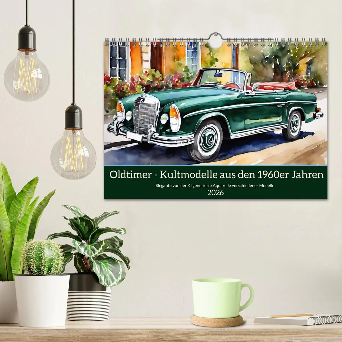 Bild: 9783457339268 | Oldtimer - Kultmodelle aus den 1960er Jahren (Wandkalender 2026 DIN...