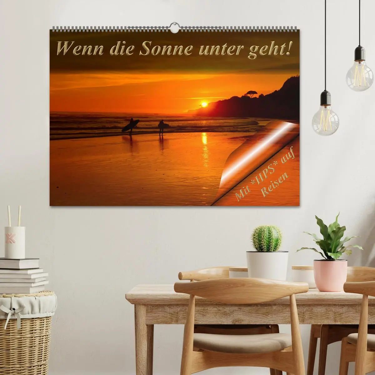 Bild: 9783457649268 | Wenn die Sonne unter geht (Wandkalender 2026 DIN A2 quer), CALVENDO...