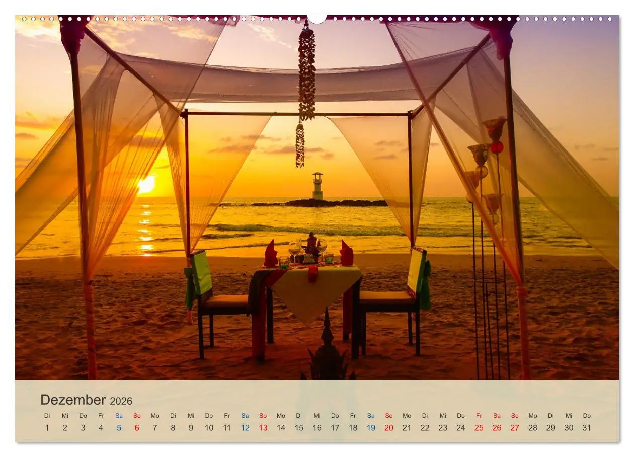 Bild: 9783457649268 | Wenn die Sonne unter geht (Wandkalender 2026 DIN A2 quer), CALVENDO...