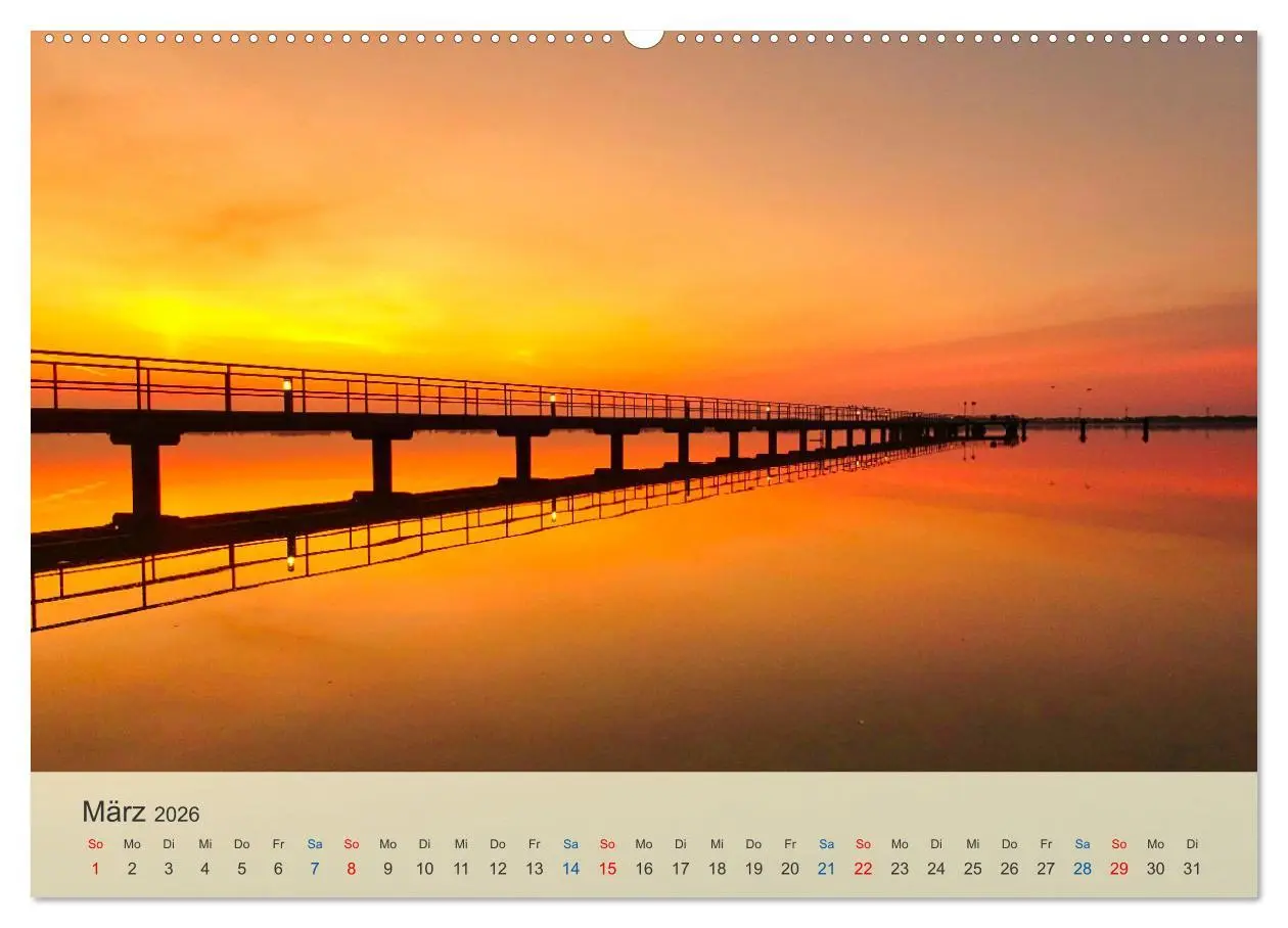 Bild: 9783457649268 | Wenn die Sonne unter geht (Wandkalender 2026 DIN A2 quer), CALVENDO...
